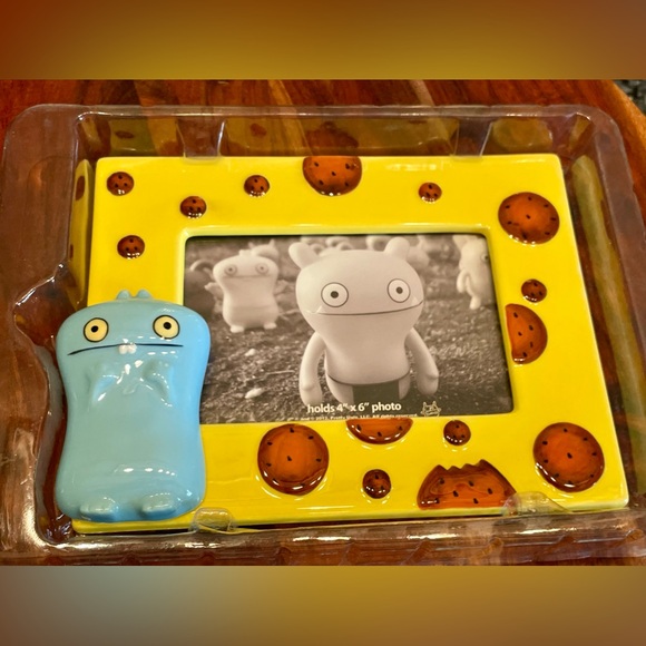 UGLYDOLLS 4-Inch by 6-Inch BABO and Cookie Ceramic Frame, Multi-Color - Picture 1 of 6